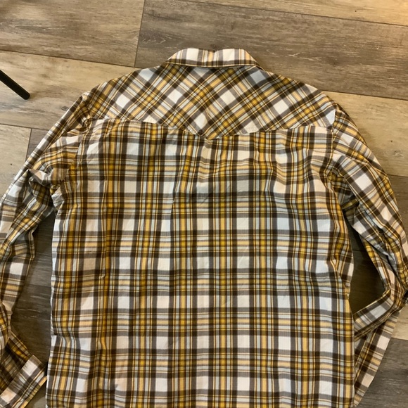 Patagonia Multicolor Plaid Organic Cotton Shirt. Size L - Picture 4 of 4
